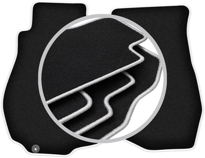 CARLUX-SILVER automatten voor: Nissan 350Z coupé (2003-2009)