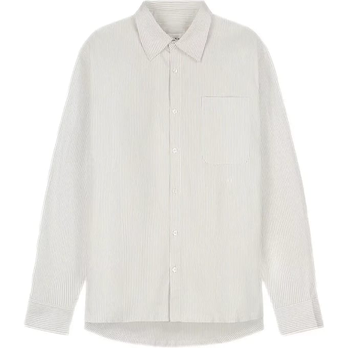Oversized shirt Olaf Hussein Stripe Oxford