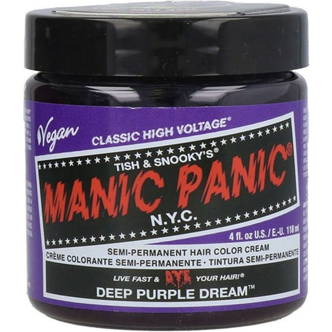 Manic Panic Semi permanente haarverf Deep Purple Dream Classic Paars