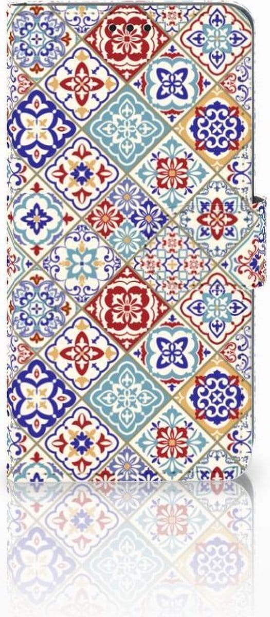 Samsung Galaxy S10 Bookcase Tiles Color