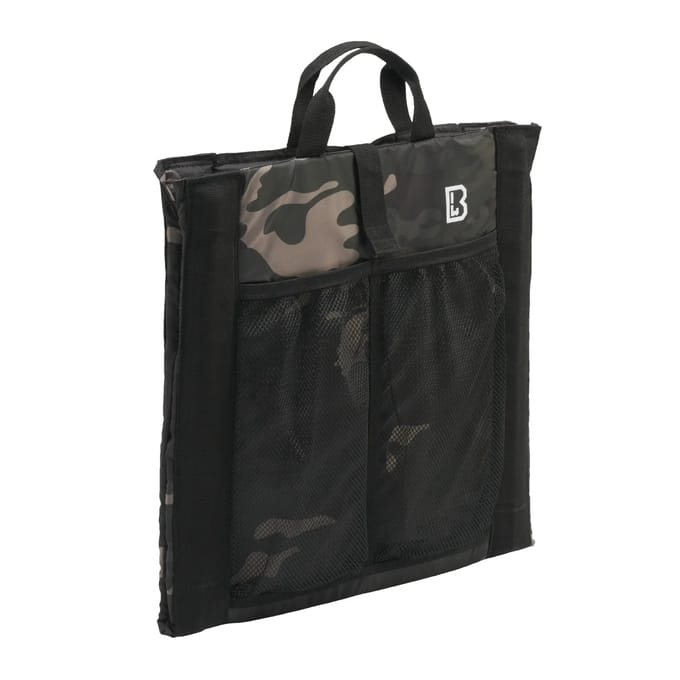 Brandit - Darkcamo one size Vouwstoel - One size - Zwart