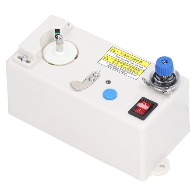 Spoelwinder Intelligent Automatisch Tijdbesparend Borduurmachine Spoelwinder Breed Voltage EU PLUG white