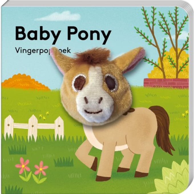 Vingerpopboekje - Baby Pony - Vingerpopboekjes