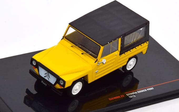 Ixo - Citroen Namco Pony 1975 Geel - 1:43