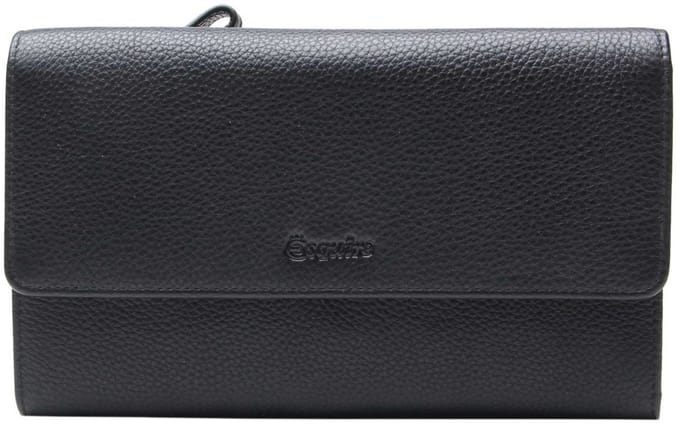 Esquire portemonnee Primavera Wallet Black zwart