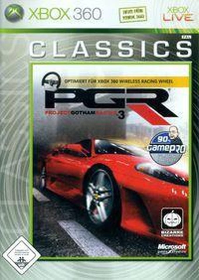 [Xbox 360] PGR Project Gotham Racing 3 Classics Duits Goed