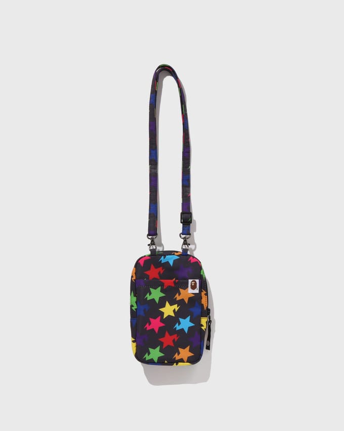 STA PATTERN PHONE SHOULDER BAG M TRAVEL