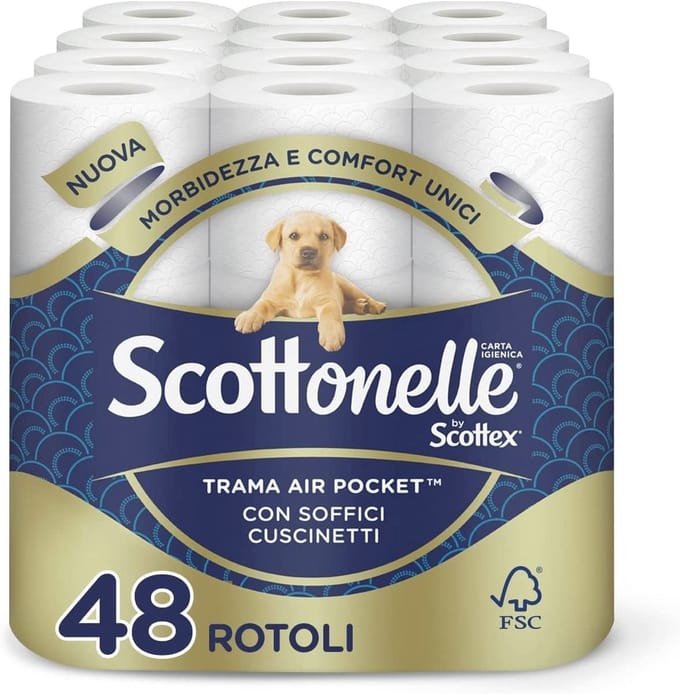 Maxi Toiletpapier - 48 Rollen - Huidvriendelijk