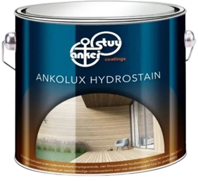Houtbeits Hydrostain Zwart Ral9005 2,5L