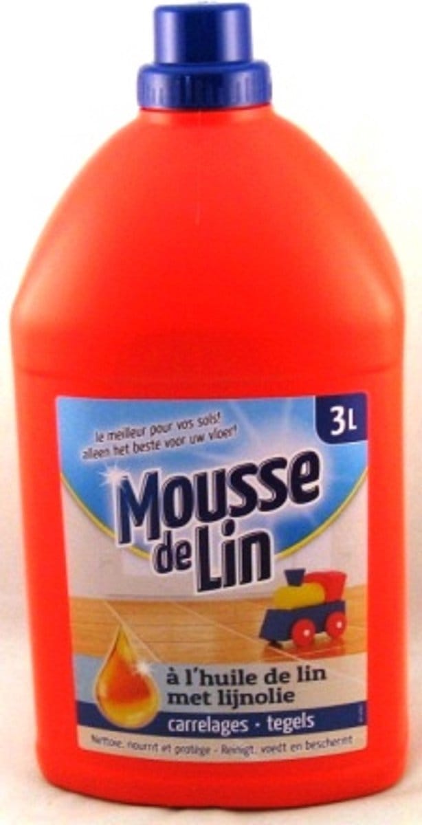 Mousse de Lin Tegelreiniger met lijnolie - 3 liter