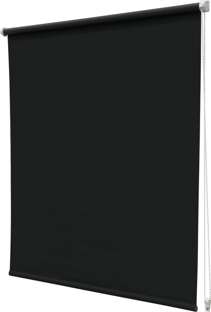 Rolgordijn - Verduisterend - Easy - Uni Zwart - 90x170cm - Intensions