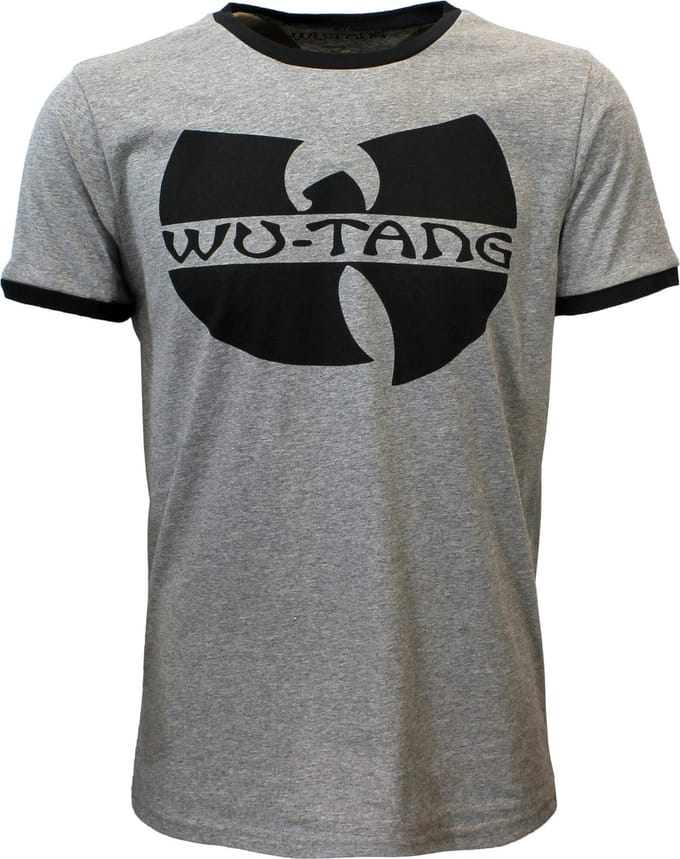 Wu-Tang Clan Logo Ringer T-Shirt - Officiële Merchandise - S