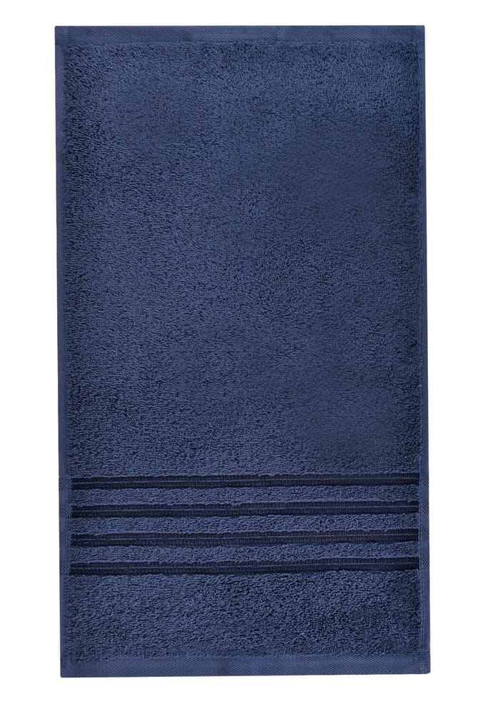 Gastenhanddoek Milano 30x50 navy - SCHIESSER Home 30*50