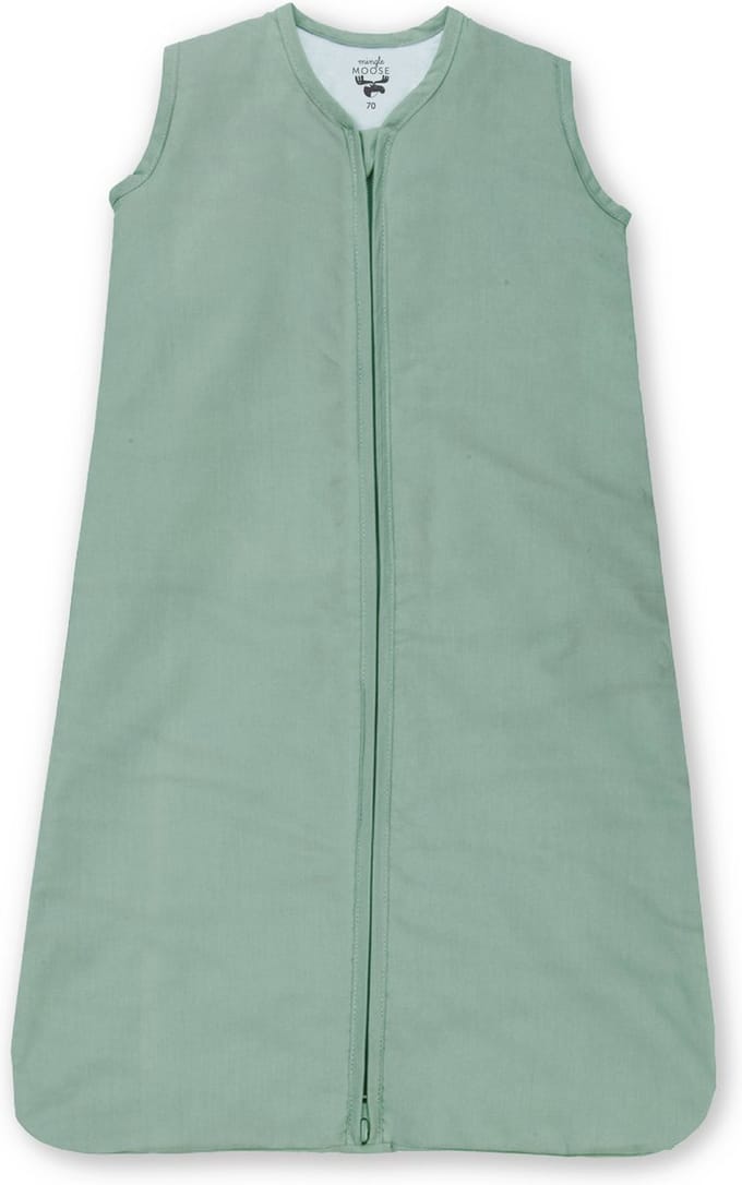 Mingle Moos-winter- slaapzak- 70 cm- zonder mouw- jade
