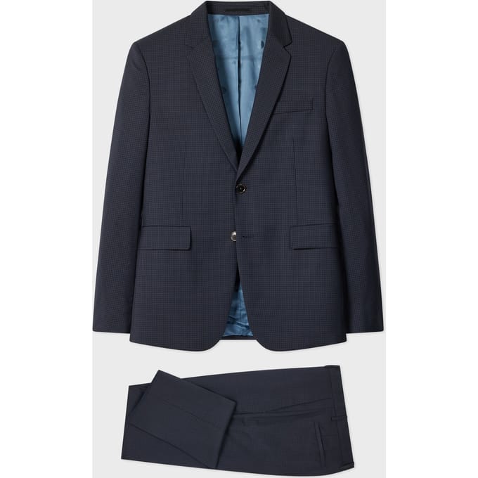 Paul Smith Slim Fit 2 Button Suit Very Dark Navy Größe: 50 | Anzüge Outlet | Herren | Blau