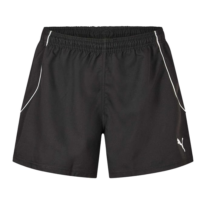 Puma Heren Getailleerde Rugby Shorts (Zwart)