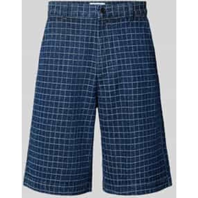 regular fit bermuda's met viscose model 'Luca'