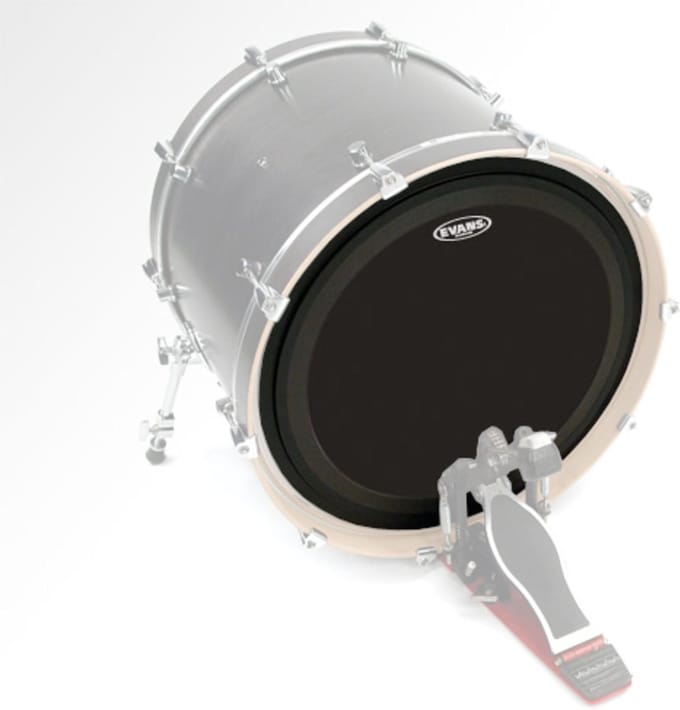Evans EMAD zwartOnyx 20",BD20EMADONX bas Drum Batter - Bass drumvel