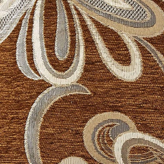 Kussenhoes Chenille Bruin 45,5 x 45,5 cm - Duurzaam Polyester