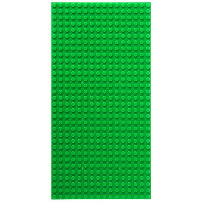 1 pièce Plaque de Base Bloc 16x32 Fonctionne Avec featuring Mainstream s Engager Jouet Créativité Enfants Accessoires 1pc 16x32 vert