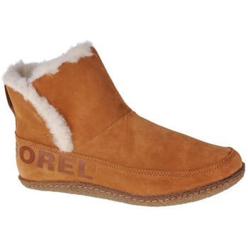 Sorel Nakiska Bootie Pantoffels - Sloffen - Dames - Cognac - Maat 36