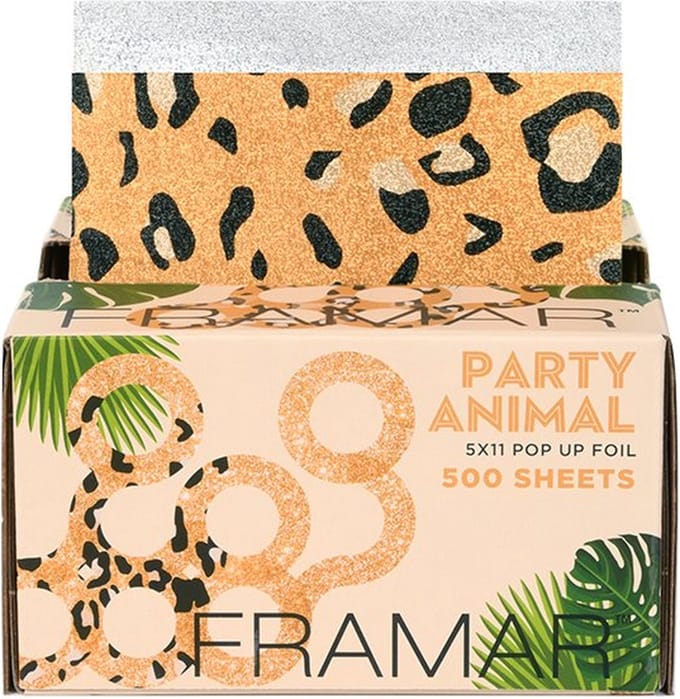 Framar Party Animal Pop-Up Foil 500 sheets 5x11inch