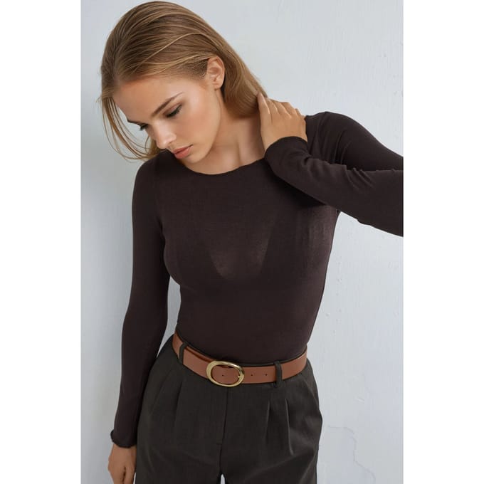 Boothals Kasjmiermix Ultra Lichte Blouse
