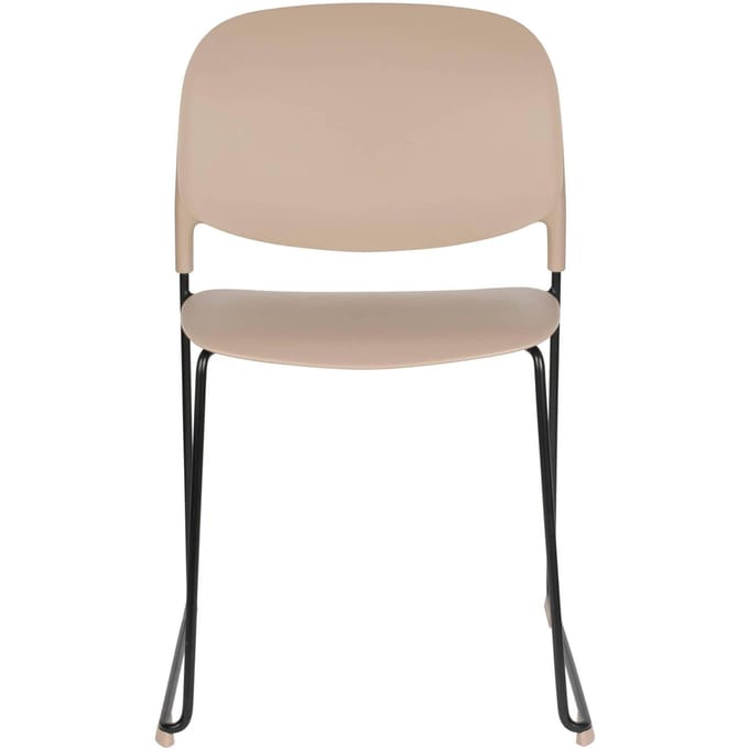 Housecraft Living Stacks Eetkamerstoelen Stapelbaar Roze - Set van 4