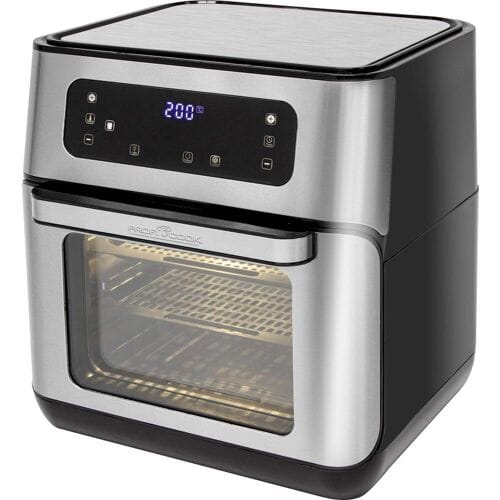 ProfiCook FR 1200 H  - Hetelucht friteuse - 11 liter - draaispit