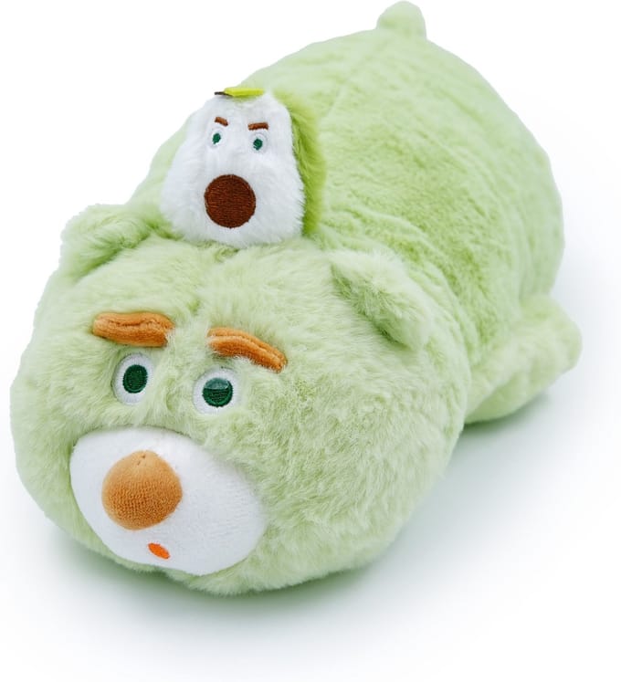 Zoem - Knuffel - Beer 48 cm met Avocado - Mint Groen - Knuffels