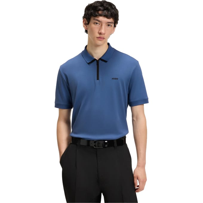 Hugo Heren Dalomino Poloshirt (Blauw)