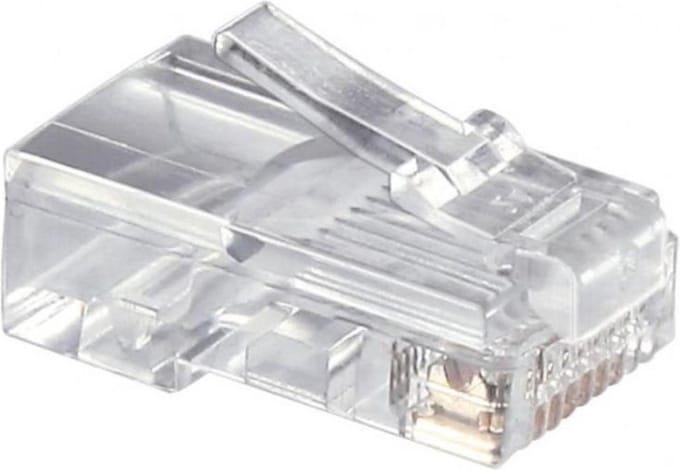Modulaire RJ45 stekker - Cat 5e - Allteq