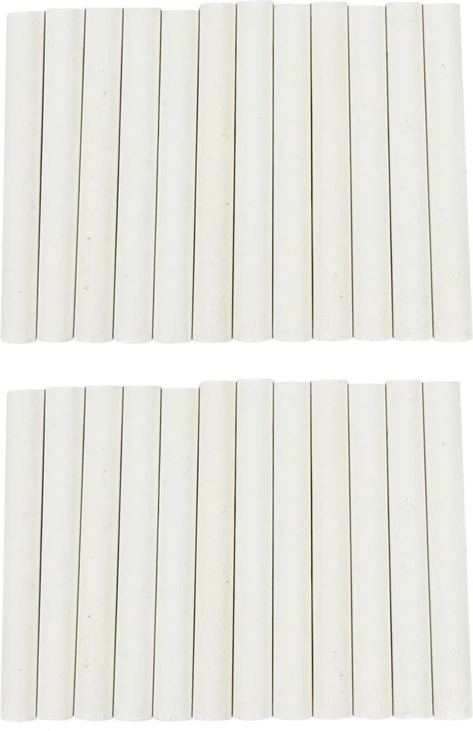Benson Bordkrijt - Wit - 24 stuks