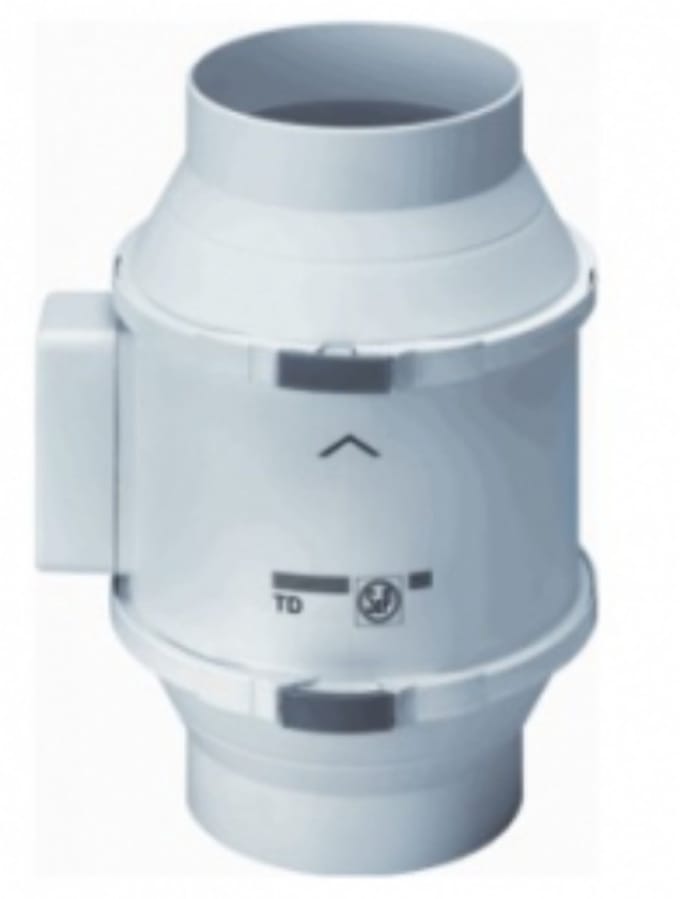 S&P Buisventilator TD250-100T - Wit