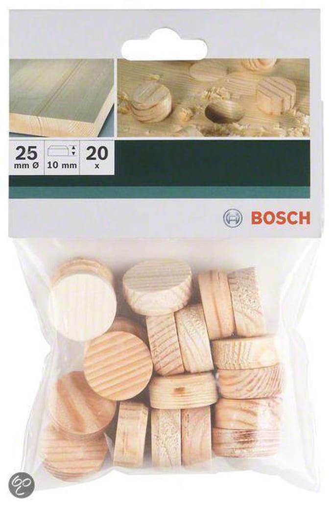 Bosch TRÆ PLUGS Ø30X10MM 10 STK