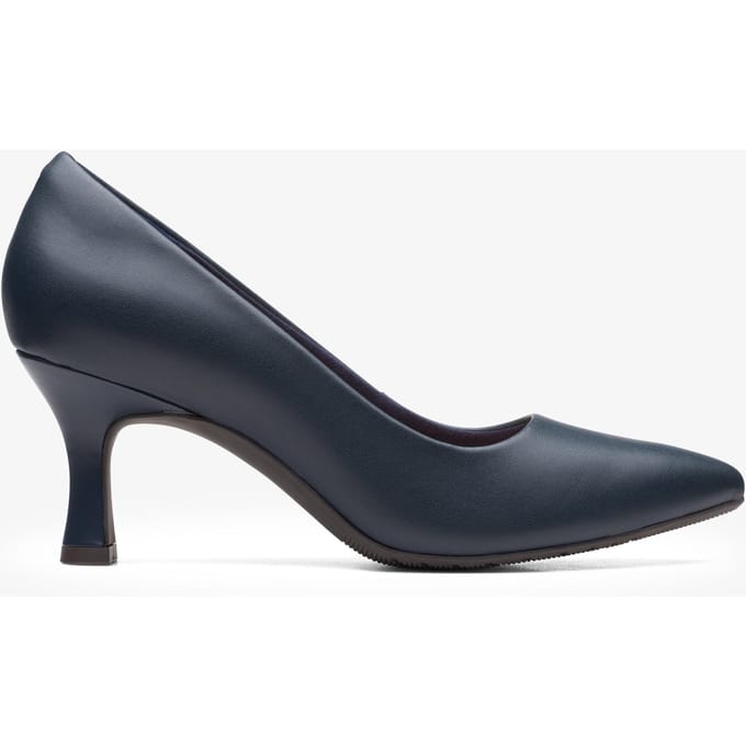 Kataleyna Gem Marineblauwe Leren Schoenen
