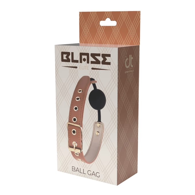 Dreamtoys Blaze elite balknevel Cognac Vegan leren - Bruin