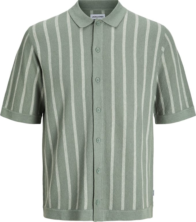 Jack & Jones Gebreide overhemd Gestreept Gebreide overhemd
