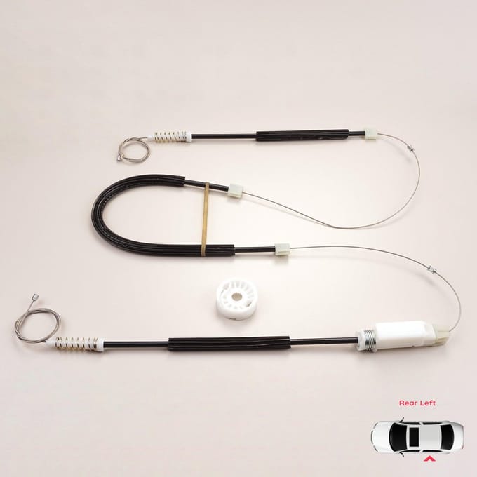 Bross Auto Parts BWR1231 Elektrische Raammechanisme Reparatieset Achter Linkszijde voor A5 S5 Coupé 2008-2013
