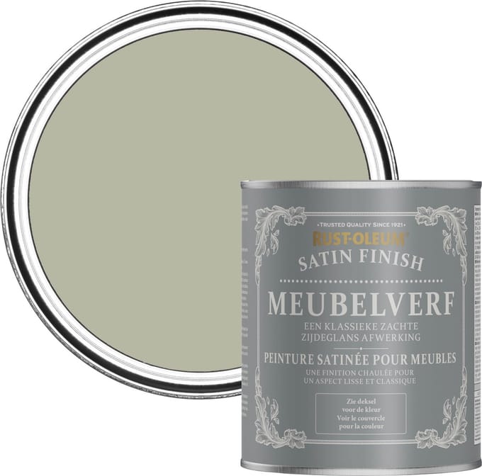 Rust-Oleum Grijs Meubelverf Zijdeglans - Tanglewood 750ml