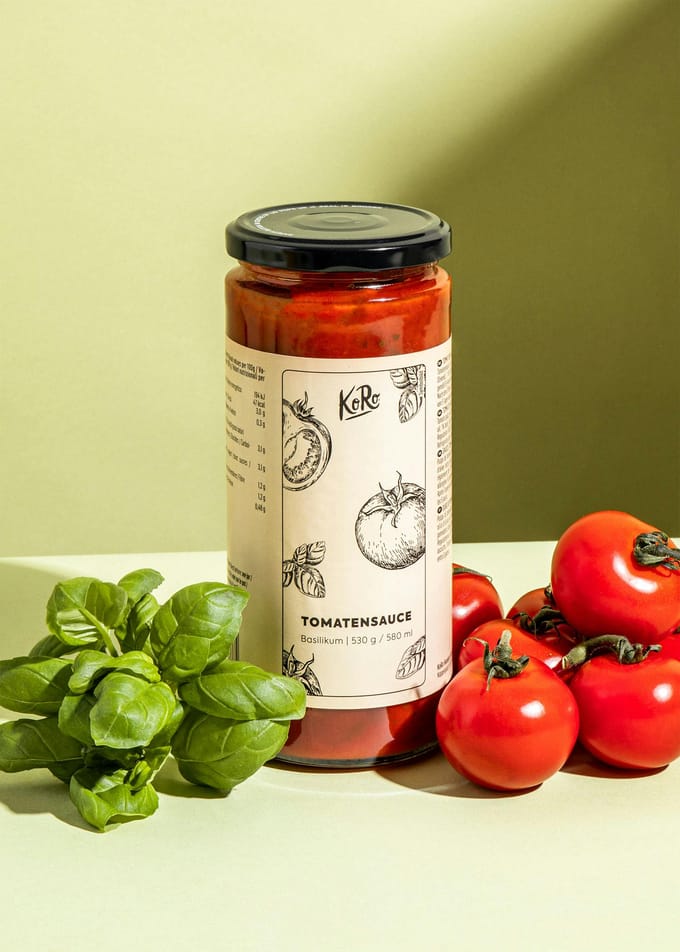 Tomatensaus met basilicum 530 g
