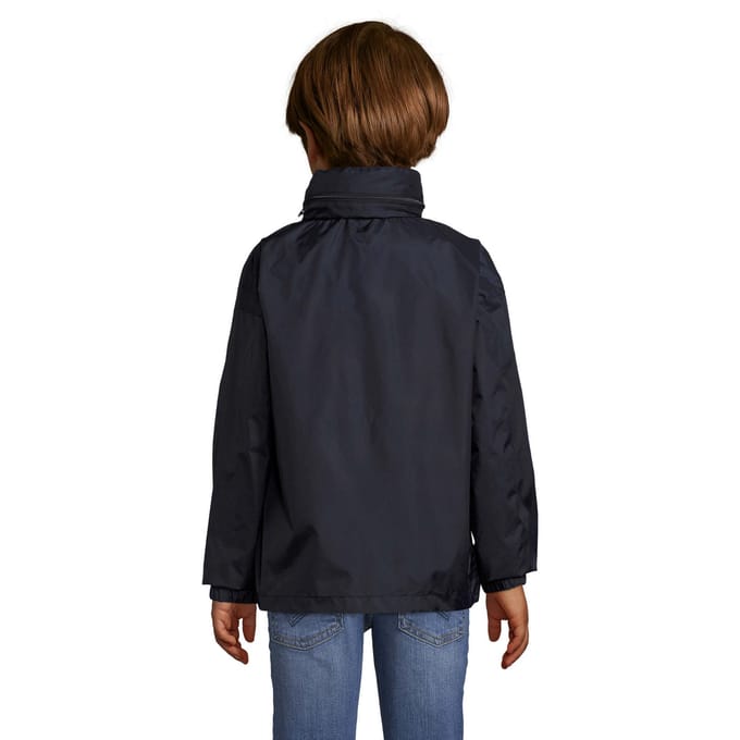 SOLS Windjack voor kinderen (Marine)
