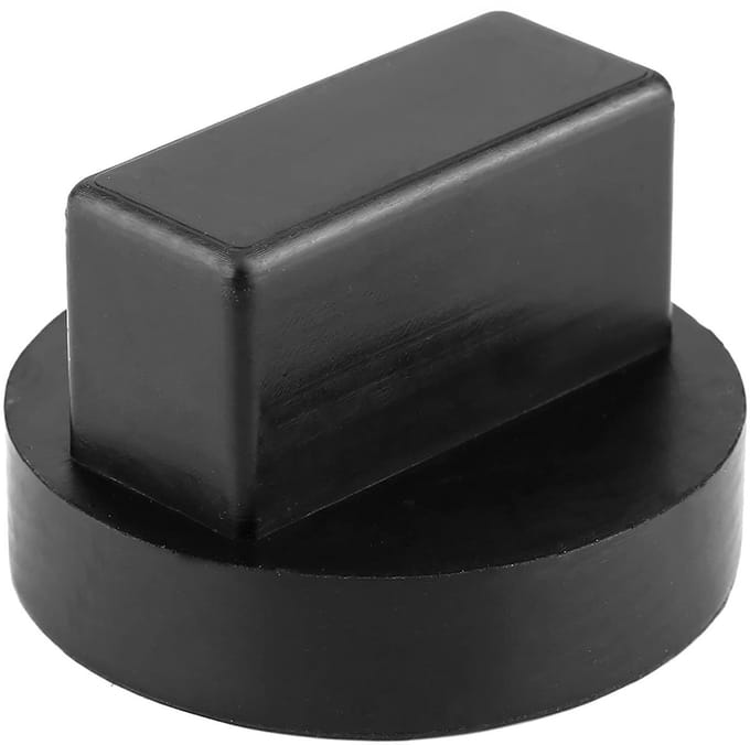 Allecto - Rubberen Pad - Auto Krikadapter - Bescherming voor