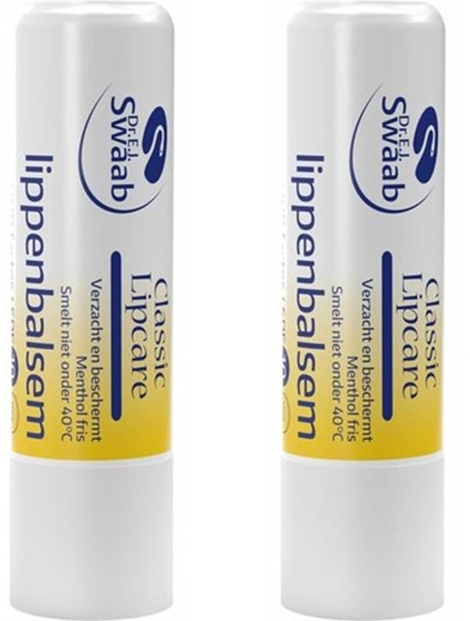 Dr. Swaab Lippenbalsem Classic Stick - 2 x 5 Gram