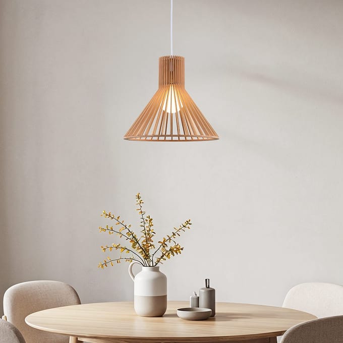 LumenXL Hanglamp - hout - Isumi