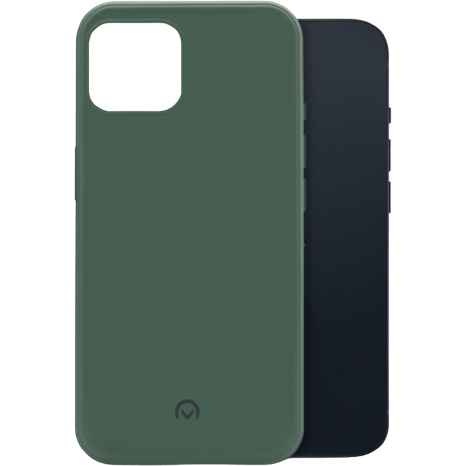 Mobilize iPhone 14 Pro Max Rubber Siliconen (TPU) Hoesje Matt Groen