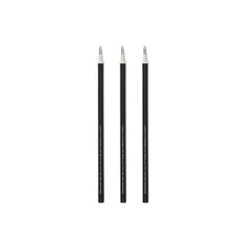 Legami Erasable Pen Refills - 3 stuks Zwart - Navulling
