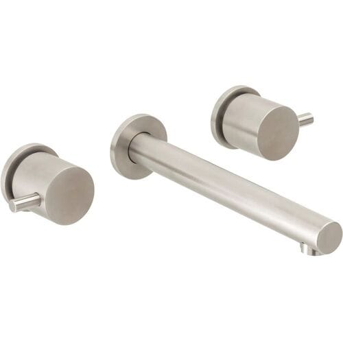 Herzbach DESIGN iX wall-mounted bridge mixer 21 cm 17.959000.1.09