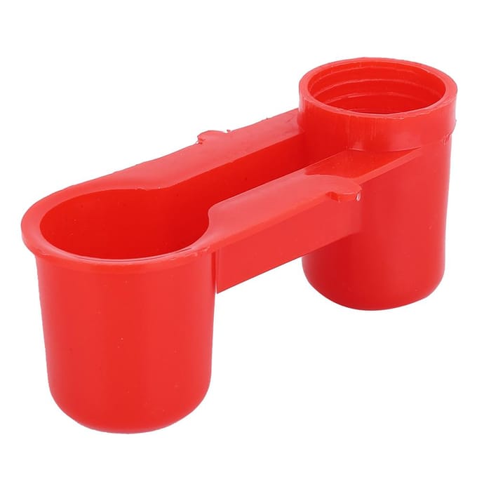 Lot de 20 outils d'alimentation pour oiseaux red