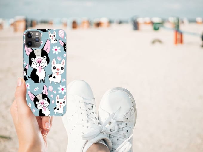 Apple iPhone 11 Pro Max TPU Hoesje Hondjes